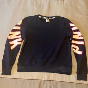 Pink by Victoria’s Secret blue long sleeve sweater size S